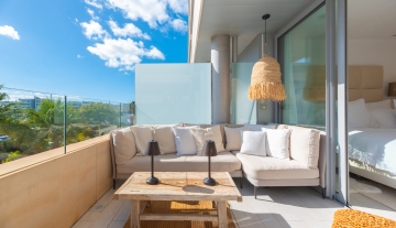 Resa Estates apartment for sale in Ibiza marina botafoch modern terrace.jpg